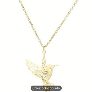 1 Piece Bird Necklace New Stainless Steel Simple Popular Small Animal All Access